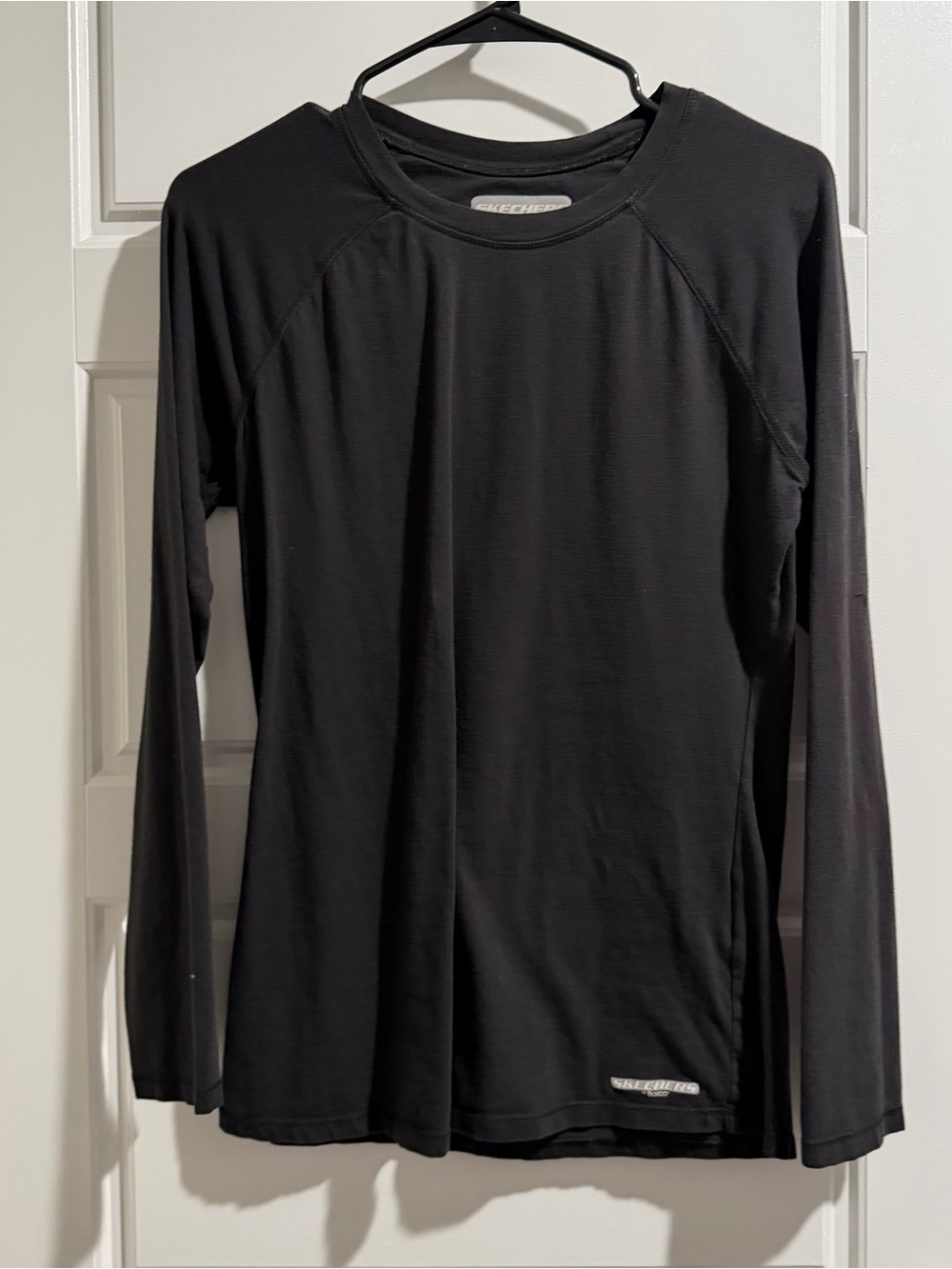 Skechers Black Long-Sleeve Performance Tee